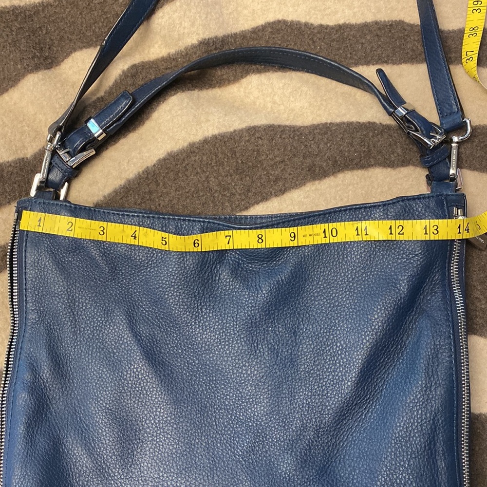Michael Kors navy leather hobo bag - Picture 13 of 16